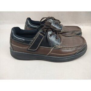 Orthofeet 422 Baton Rouge Men's Brown Black Comfort Shoes Size 12 D